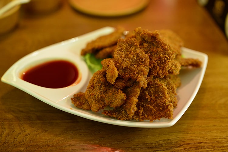 Хрустящая говядина, суп Маосай и баодзы из J.Z. Peking Duck