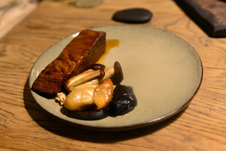 Рыбный суп, сморреброд и грудинка из Bjorn