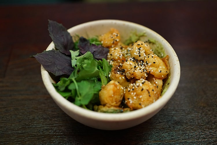 Том-ям, филадельфия и yaki креветка из Subzero