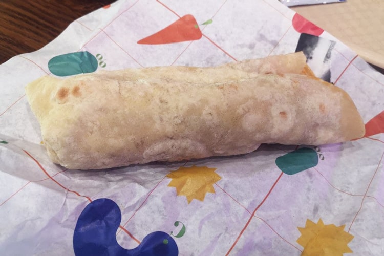 Восточный врап из Wrap kebab