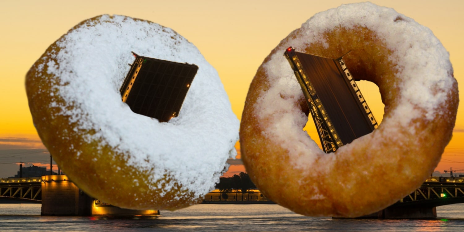 Пышка пончику не товарищ