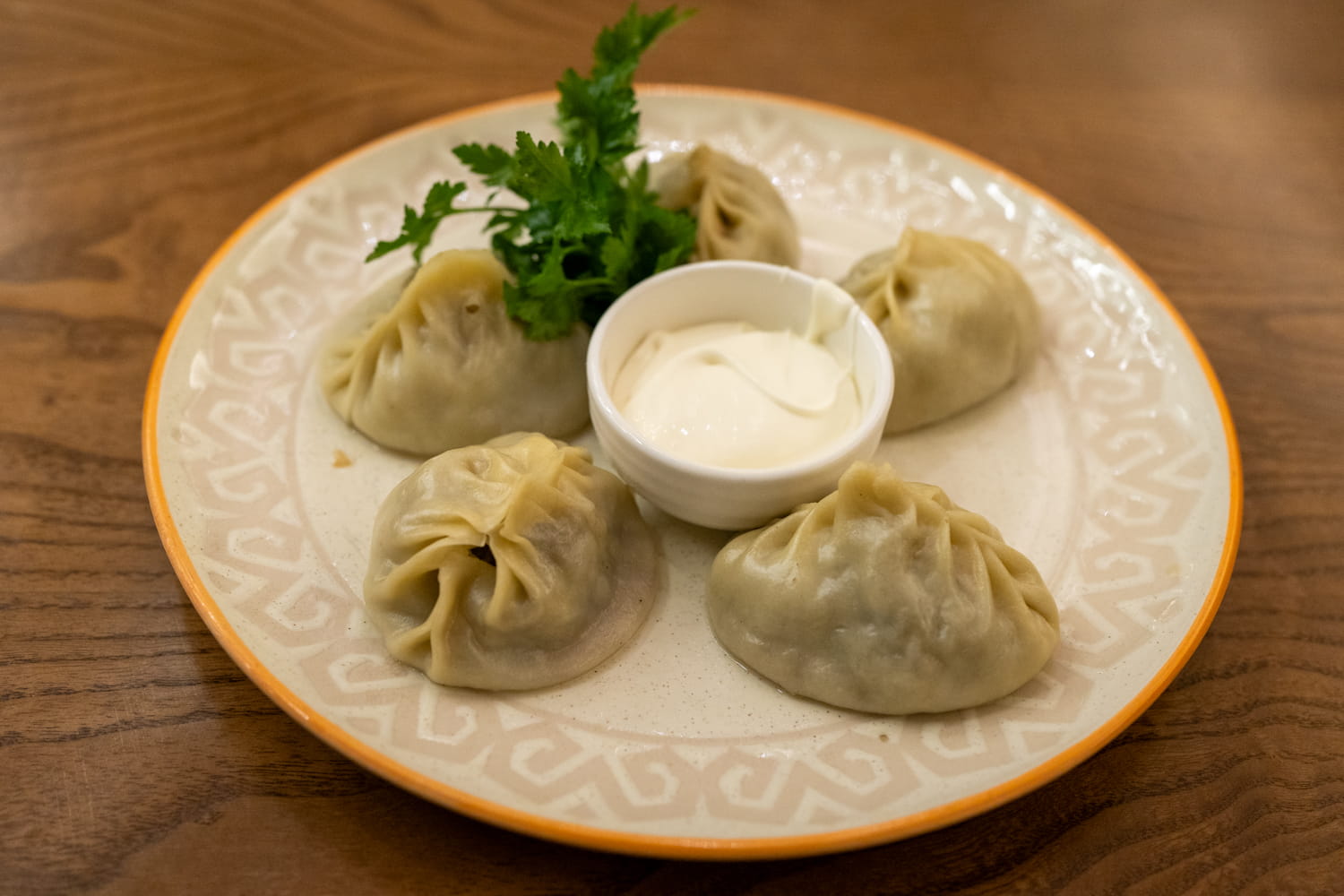 Манты с бараниной