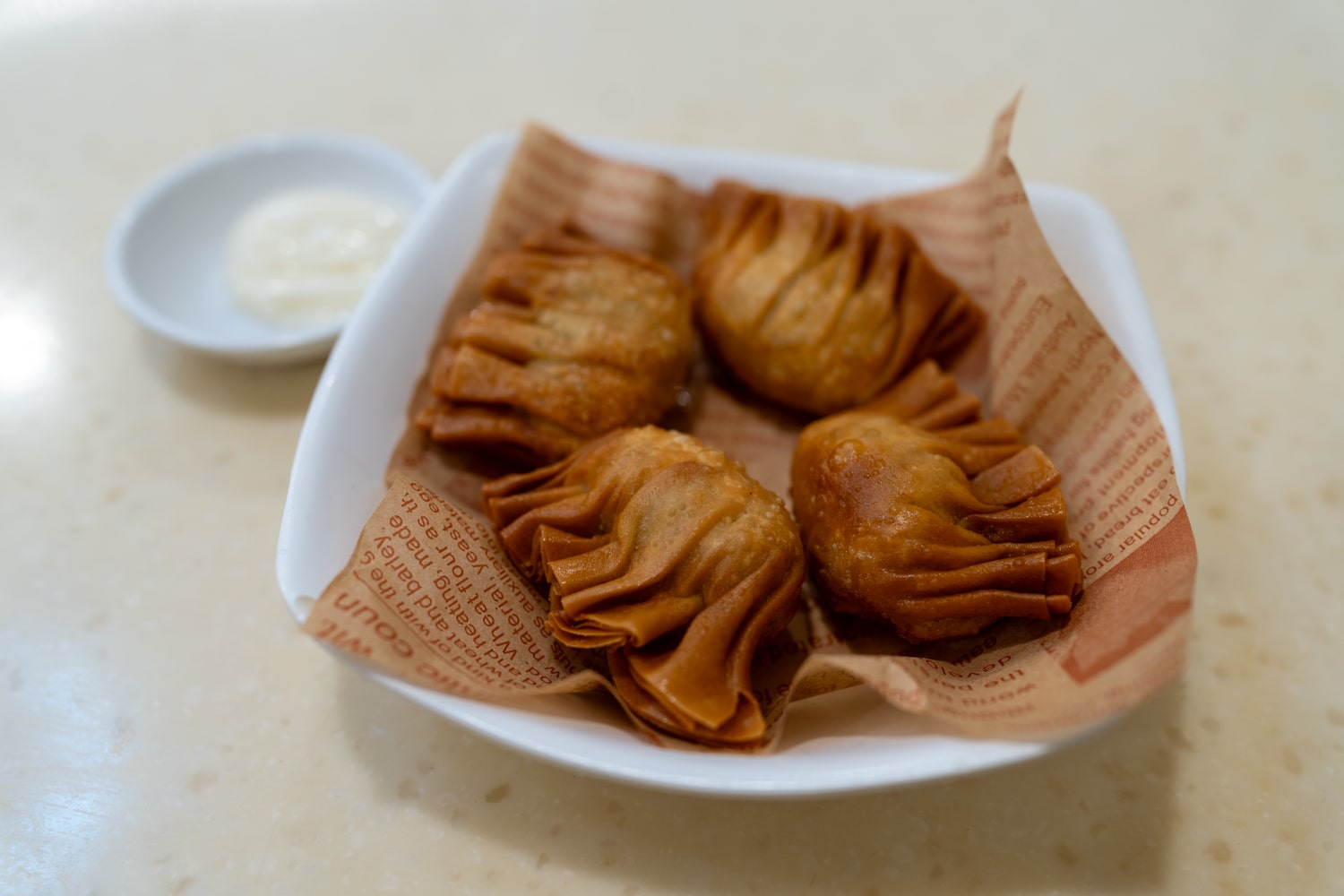 Дамплинги с креветкой