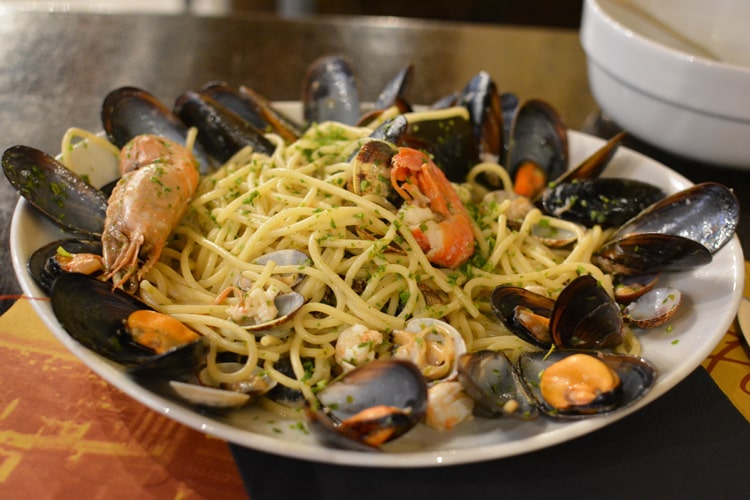 Паста с морепродуктами