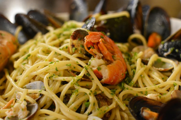 Паста с морепродуктами