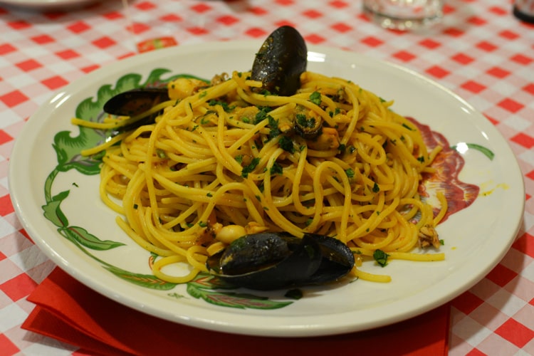 Паста с морепродуктами