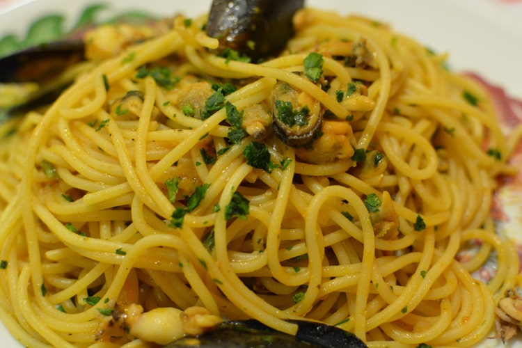 Паста с морепродуктами