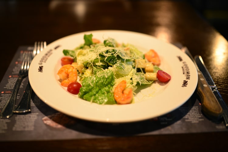 Цезарь с креветками