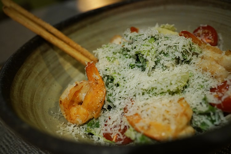 Цезарь с креветками