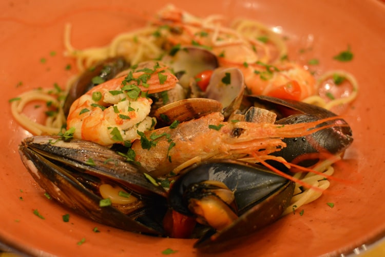 Паста с морепродуктами