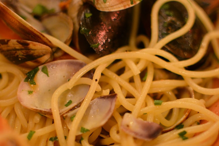 Паста с морепродуктами