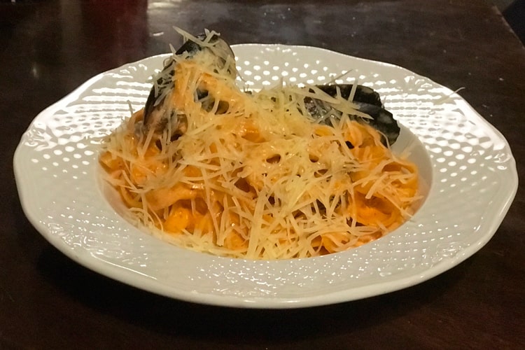 Фетучини с морепродуктами