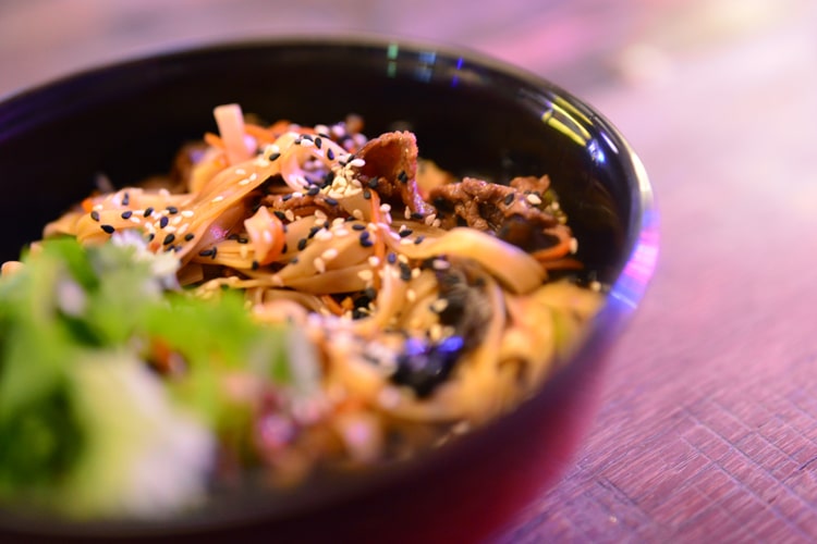 Вок с говядиной