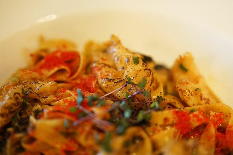 Паста с лангустинами