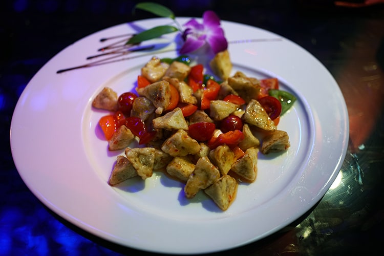 Хрустящие баклажаны чили