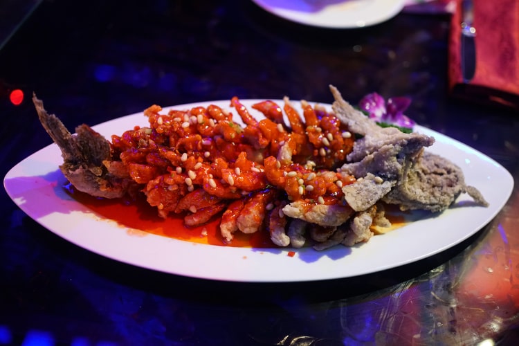 Карп в кисло-сладком соусе