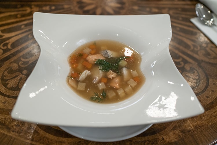 Уха с самогоном