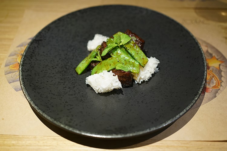 Говядина в соусе черный перец