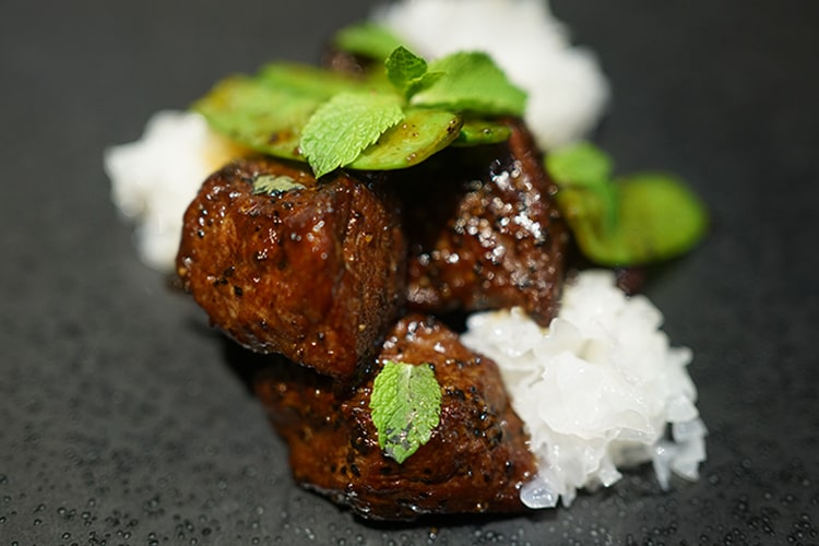 Говядина в соусе черный перец