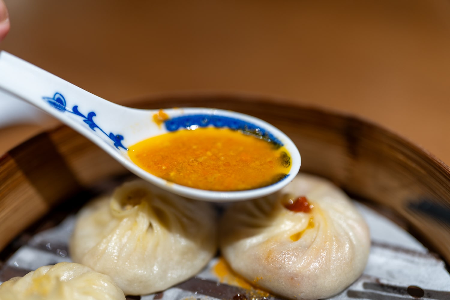 Сяо Лун Бао с крабом