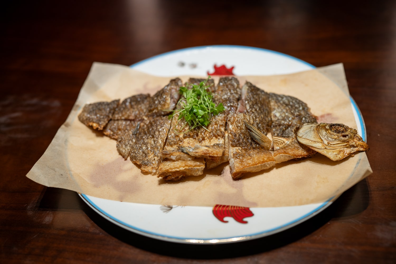 Хрустящая рыба