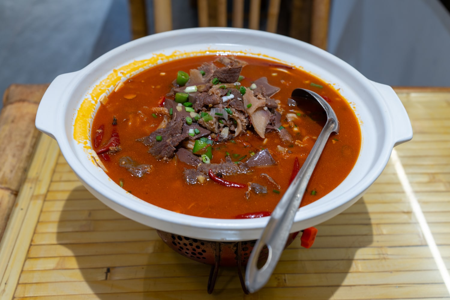 Суп с утиной кровью